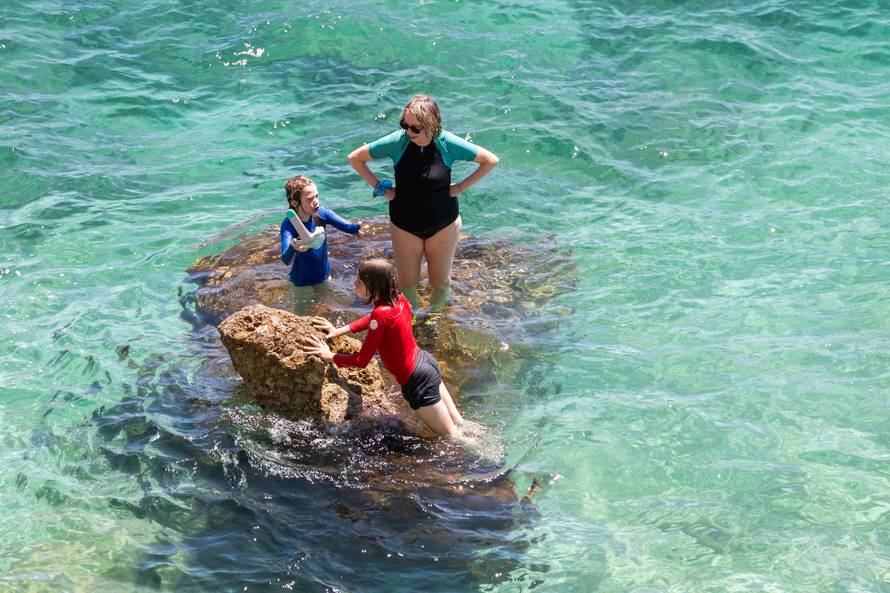 Dubrovnik: Gradske plaže već su pune kupača