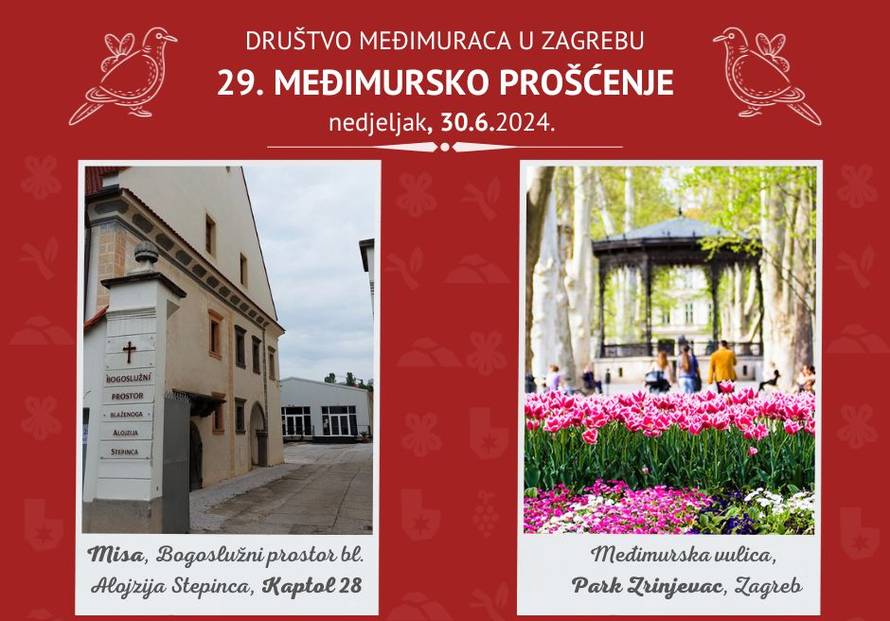 Najava: 29. Međimursko prošćenje u Zagrebu