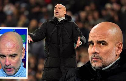 Guardiola se pojavio u ranama i zabrinuo mnoge: 'Nisu ga valjda igrači tukli u svlačionici?'