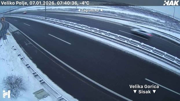 FOTO Autoceste diljem Hrvatske zametene snijegom, pogledajte