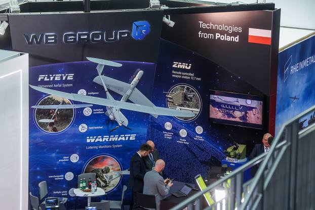 Zagreb: Obilazak Međunarodne izložbe naoružanja i vojne opreme ASDA u Areni zagreb