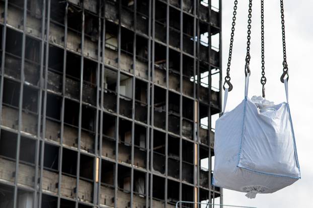 Uklanjanje azbesta s nebodera Vjesnik