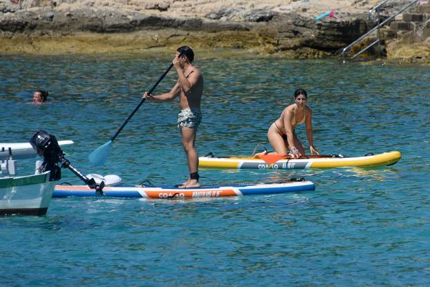 Pula: Velike vrućine potjerale sve na more