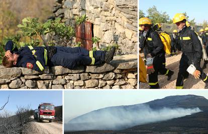 Nakon kratkog sna, vatrogasci kreću u novu borbu sa stihijom