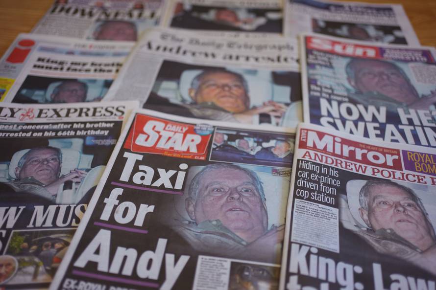 Andrew Mounbatten-Windsor - Epstein files scandal