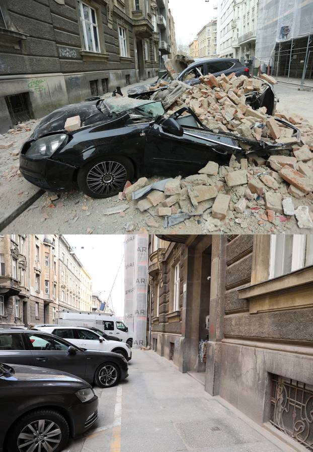 Godišnjica potresa: Kako je Zagreb izgledalo prije četiri godine, a kako danas...