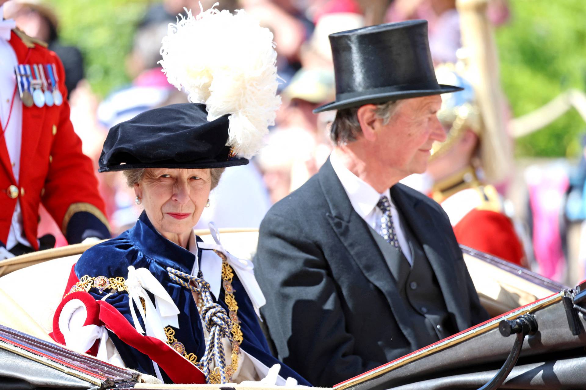 Britain's King Charles hosts Garter Day at Windsor Castle