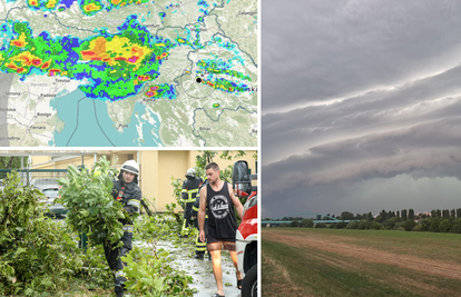 Meteorolog je objasnio što je to udarilo Hrvatsku: 'Došlo je iz Ljubljane, puhalo je i 120 na sat'