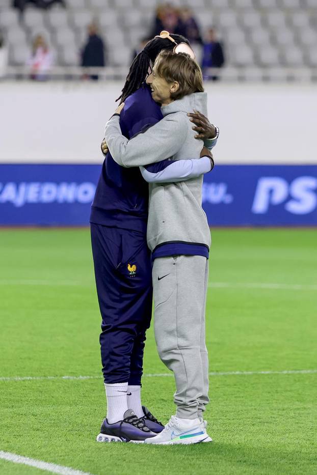 Prva utakmica četvrtfinala UEFA Lige nacija između Hrvatske i Francuske, obilazak stadiona 