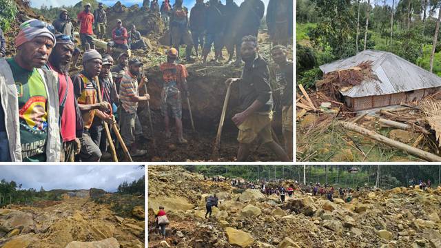 FOTO/VIDEO Moguće su stotine žrtava nakon smrtonosnog klizišta u Papui Novoj Gvineji