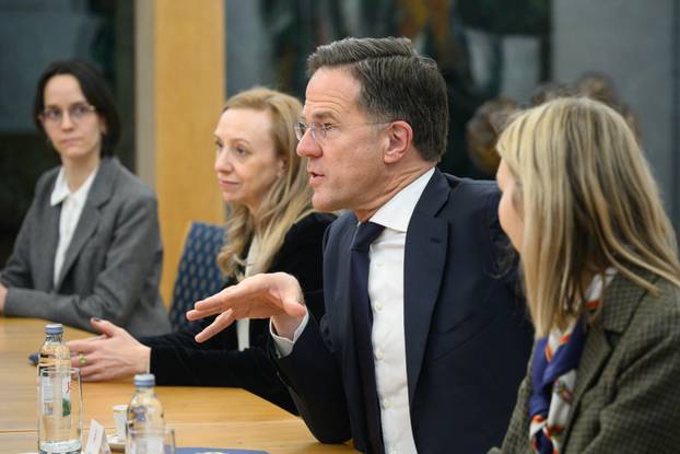 Zagreb: Predsjednik Republike Zoran Milanović primio glavnog tajnika NATO-a Marka Ruttea