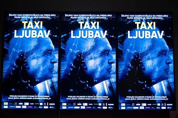 Zagreb: Premijera filma "Taxi ljubav"