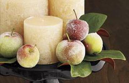 Od jabuka i šećera izradite lijepe ukrase za svoj dom