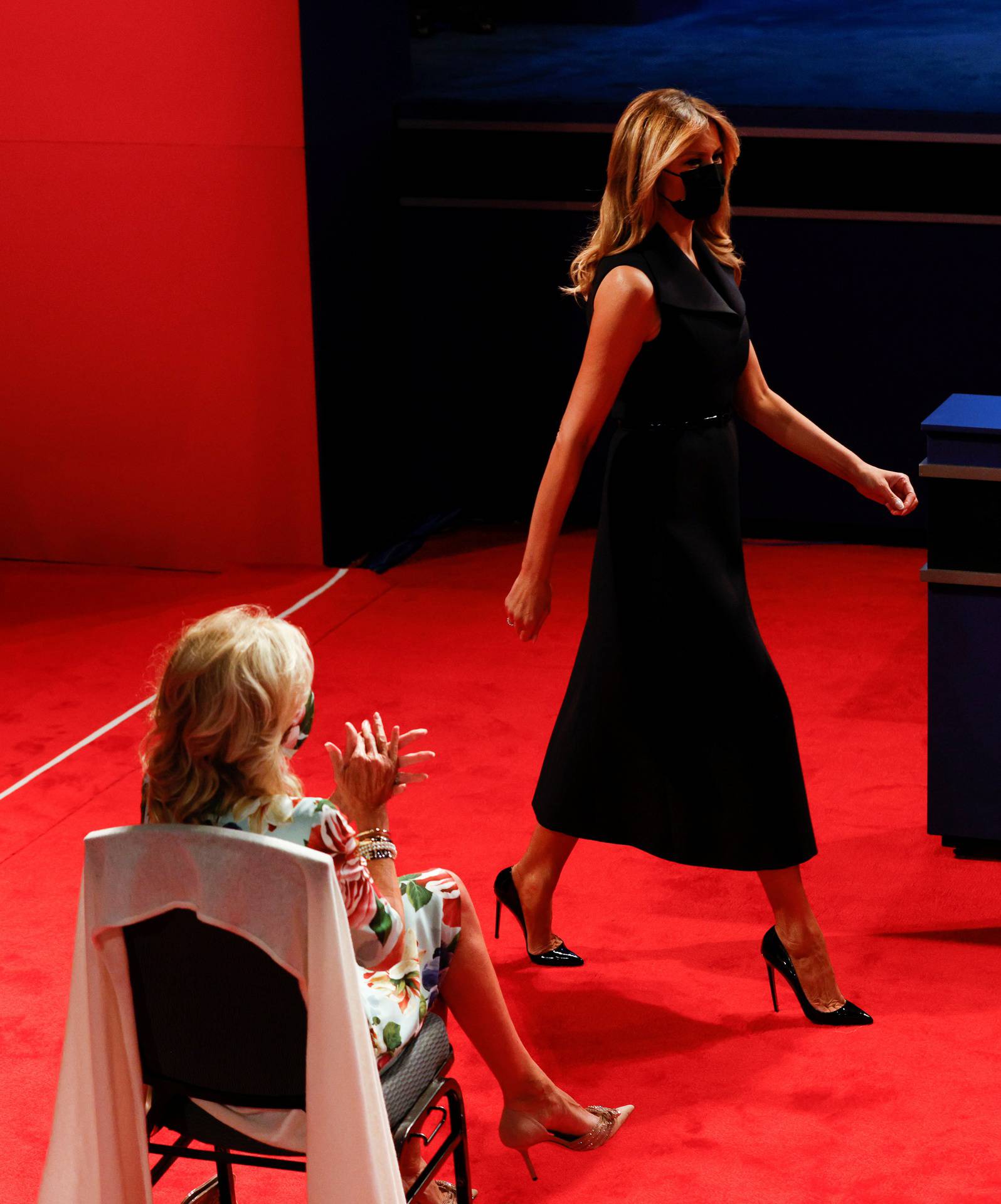 President Trump and Democratic presidential nominee Biden second debate in Nashville