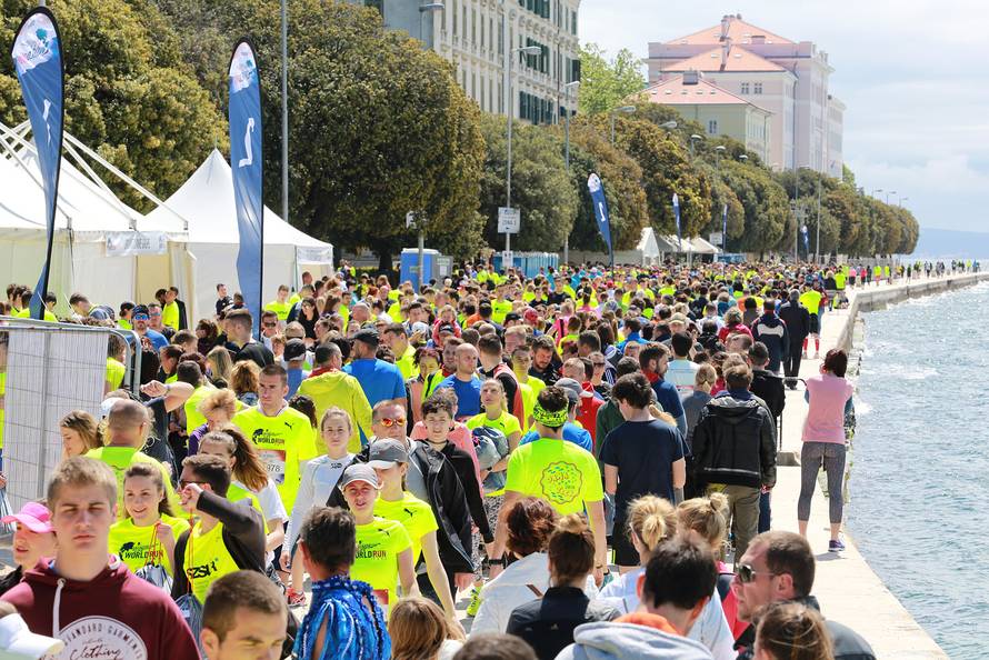 Više od 8 tisuća trkača danas u Zadru trčalo 'Wings for life'