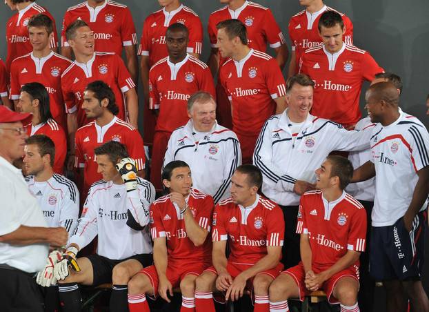 1. FBL 2009/2010 - Bayern MŸnchen Mannschaftsvorstellung