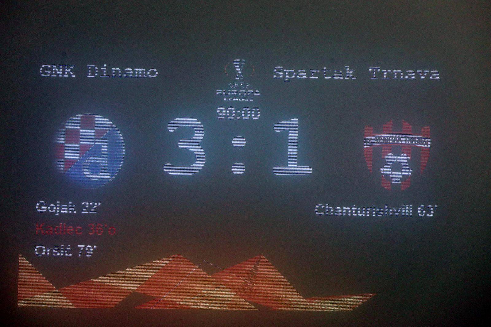 Zagreb: Dinamo protiv Spartak Trnave za "europsko proljeće"
