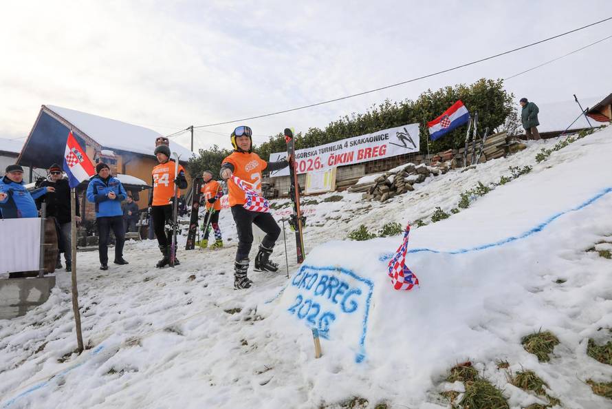 24SATA Zabok: Organizirano je natjecanje u skijaškim skokovima "Turneja 4 brega"