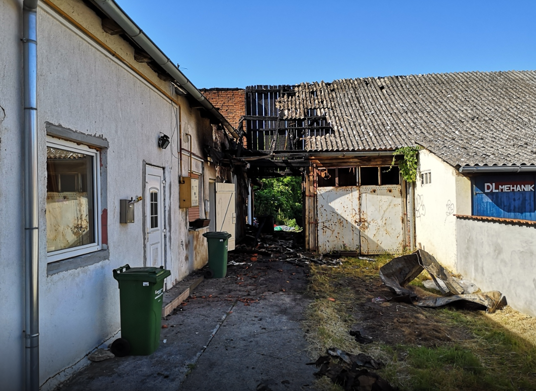 Dva stana izgorjela u centru Bjelovara, nitko nije ozlijeđen