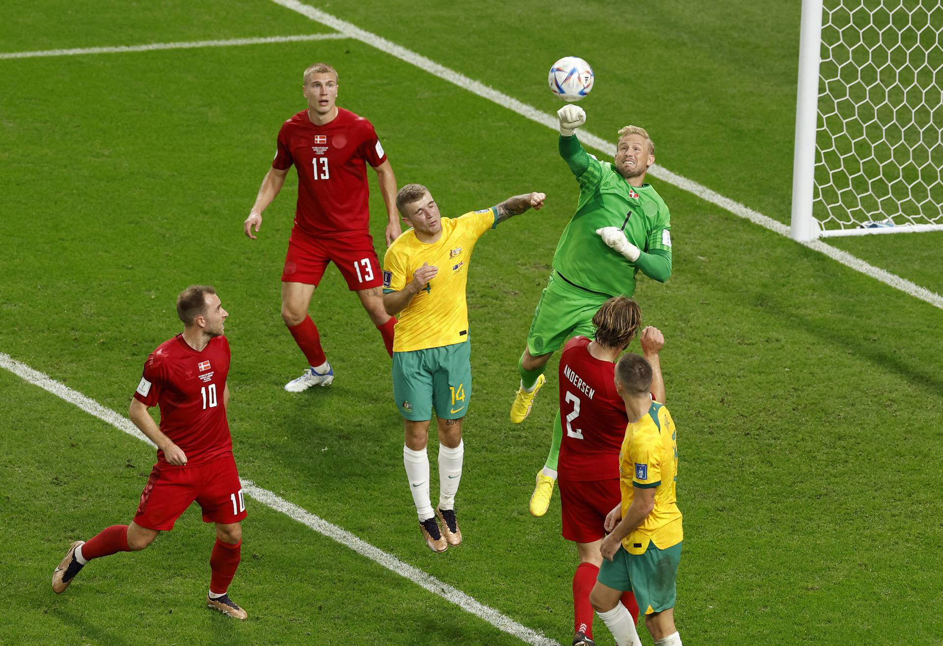 FIFA World Cup Qatar 2022 - Group D - Australia v Denmark