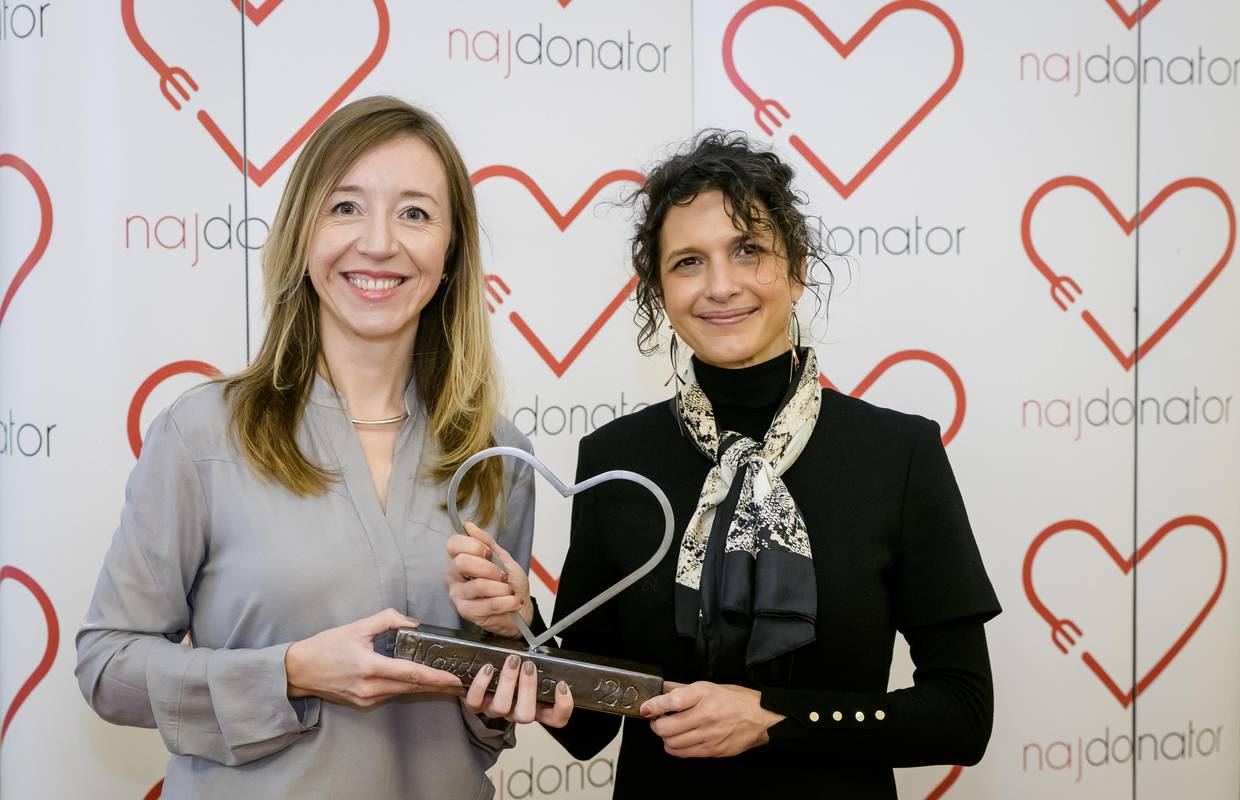Koprivnička tvrtka Sana Delikatese ponovo primila priznanje za najdonatora