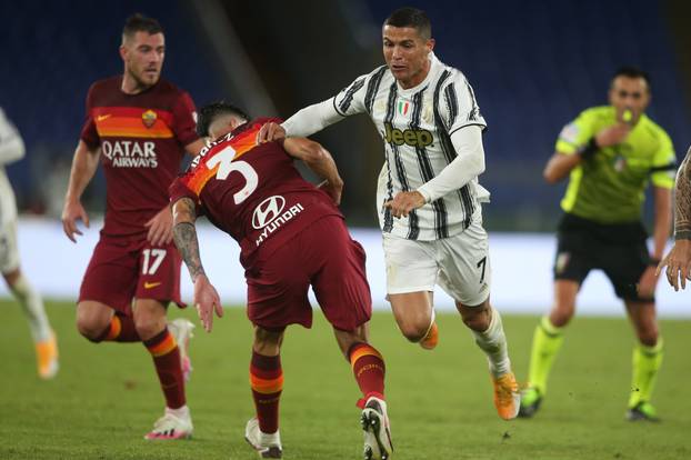 ITALIAN SERIE LEAGUE A 20/21 SOCCER MATCH: AS ROMA vs FC JUVENTUS, ROME, ITALY - 27 SEPTEMBER 2020