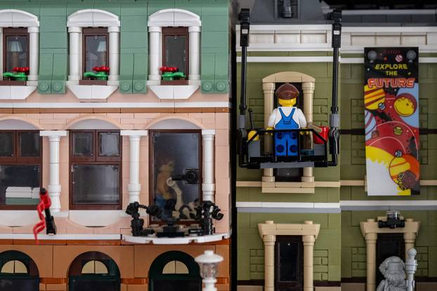 Zagreb: Pamela Ramljak izrađuje modularne građevine od LEGO kockica