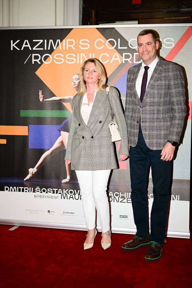 Zagreb: Poznati na premijeri  "Kazimir’s Colours / Rossini Cards" u HNK