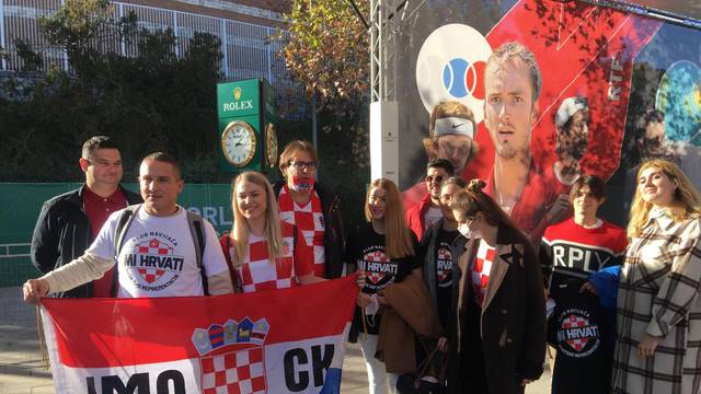 Hrvatski navijači: Došli smo u Madrid samo zbog Davis Cupa