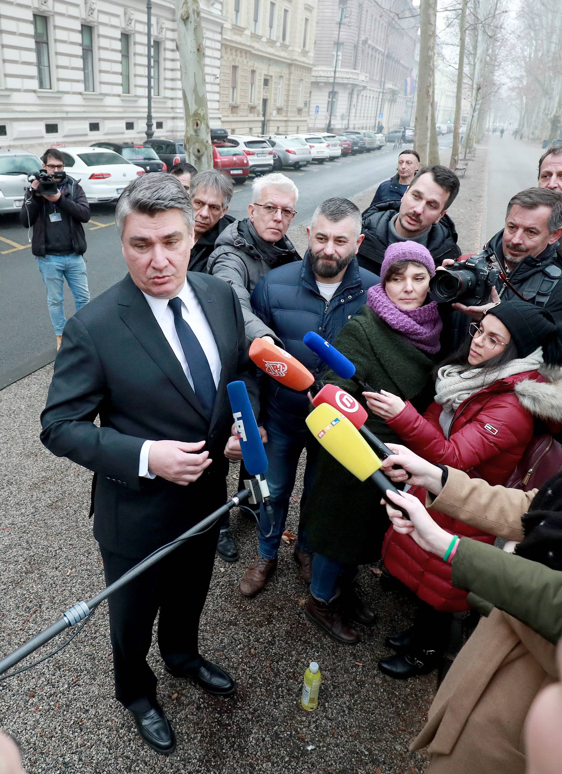 Zagreb: Zoran Milanović dao izjavu nakon svjedočenja za aferu Dnevnice