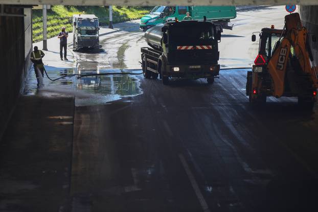 Zagreb: Sanacija podvožnjaka nakon obilnih kiša