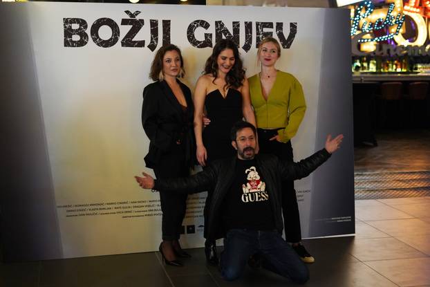 Zagreb: Premijera filma "Božji gnjev" redatelja Kristijana Milića