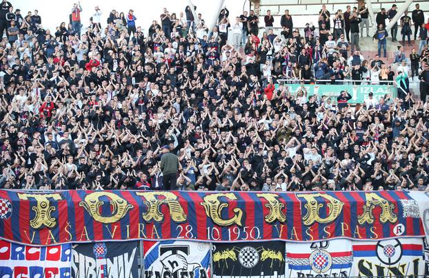 Split: Utakmica 30. kola SuperSport HNL između Hajduka  i Varaždina
