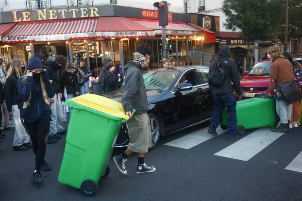 Nationwide day of student protests in France