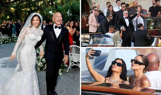FOTO Vjenčanje godine: Brojni poznati ispratili Jeffa Bezosa i Sanchez u brak. Ovo su kadrovi