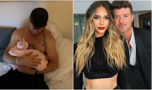 Robin Thicke dobio drugo dijete s manekenkom: Stigla je Lola