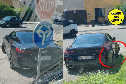 BMW-om došao u Remetinec: 'Čovjek ruši stupiće i guli lak na svom autu da bi parkirao...'