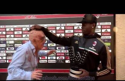 Balotelli se usred TV intervjua morao silom braniti od zombija