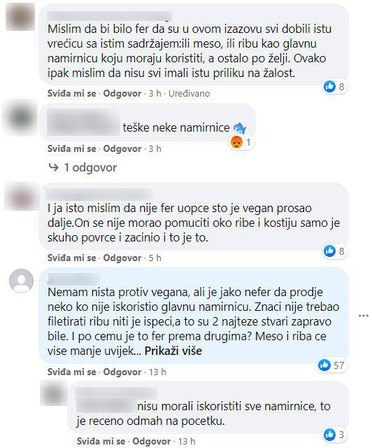 Melkior u tim pozvao vegana koji nije htio spremiti ribu, a gledatelji se ne slažu: 'Nije fer!'