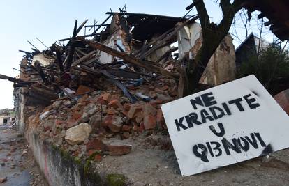 Na Baniji više krađa iz stanova i lokala oštećenih zbog potresa