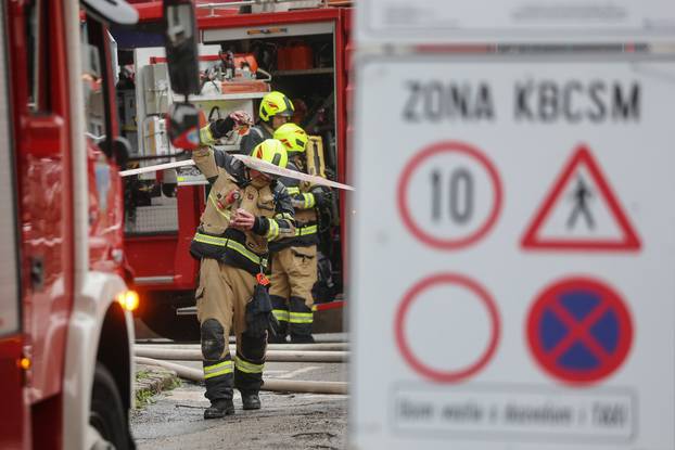 Zagreb: U Vinogradskoj bolnici došlo je do manjeg požara 