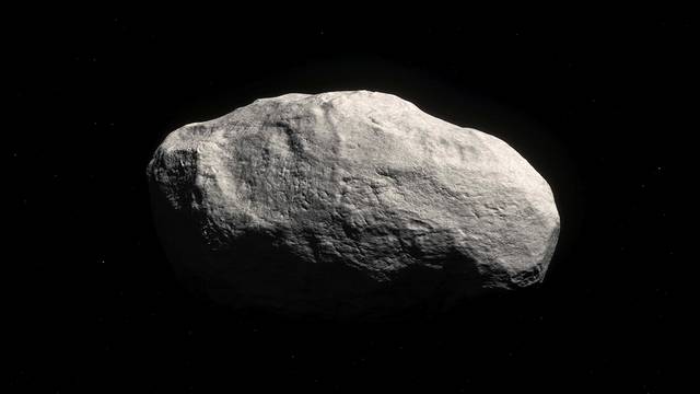 An artist rendering of the new comet known as C/2014 S3 also-called "Manx" comet