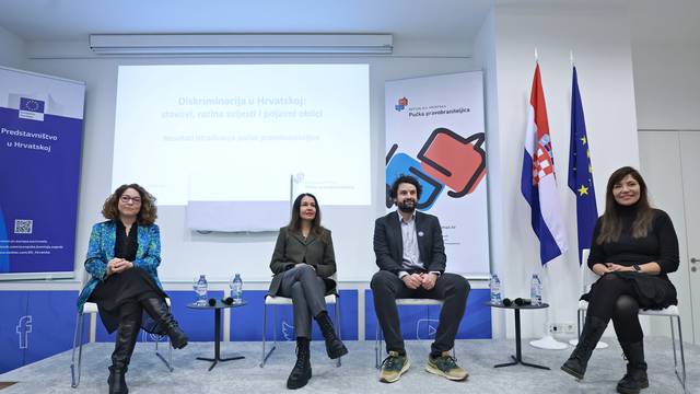 Zagreb: Predstavljeno je istraživanje o stavovima i razini svijesti o diskriminaciji i pojavnim oblicima diskriminacije u Hrvatskoj