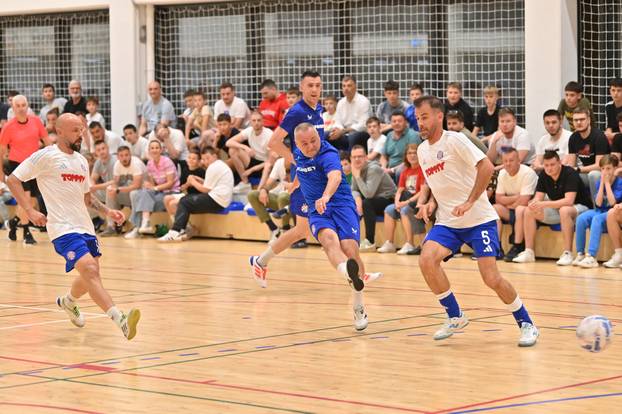 Makarska: Donatorska utakmica veterana Hajduk - Dinamo za Mladena Bartolovića