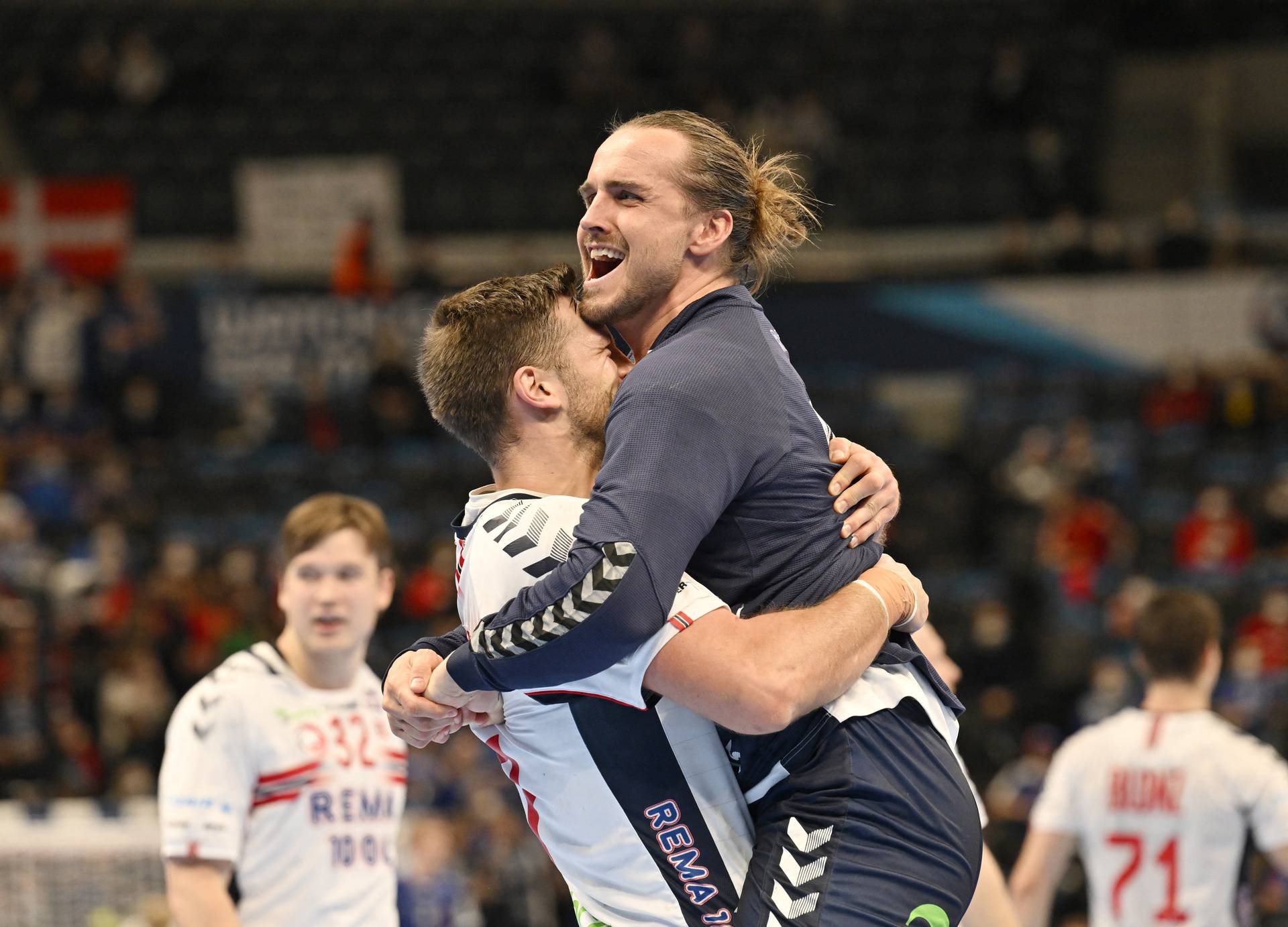 EHF 2022 Men's European Handball Championship - Placement Match 5/6 - Iceland v Norway