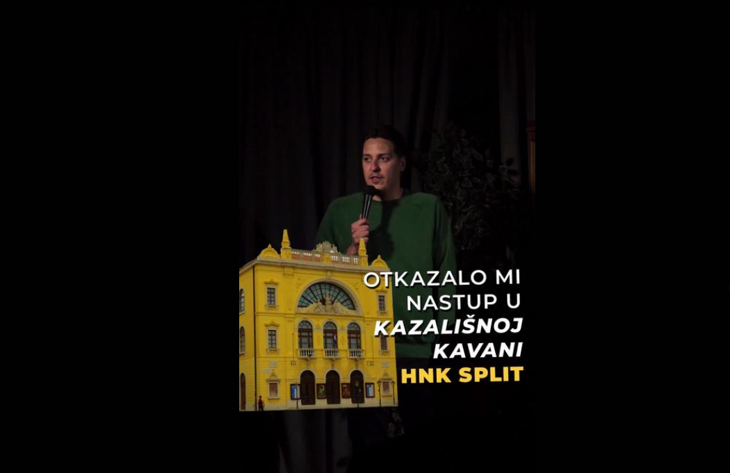 Voditeljica Kavane iz Splita o otkazivanju nastupa stand-up komičara: 'Bio je konkurencija'