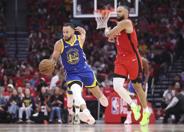 NBA: Playoffs-Golden State Warriors at Houston Rockets