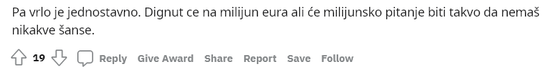 Što će biti s 'Milijunašem' nakon uvođenja eura? Javili se s HRT-a