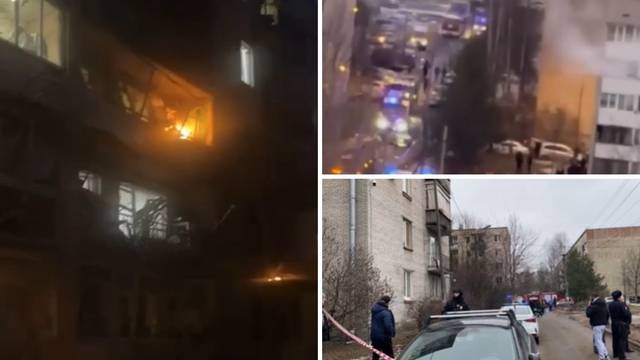 Dron udario u stambenu zgradu u Sankt Peterburgu: Trebao je napasti naftno postrojenje?