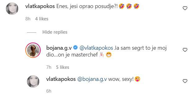 Vlatka Pokos pitala Enesa je li oprao suđe, javila joj se Bojana